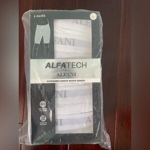 Alfani Men's Boxer Briefs - 5 Pack White